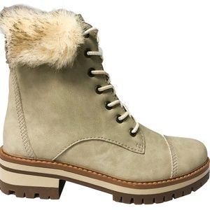 New Stone Hiking Boot Faux Fur Collar M & W 7-11